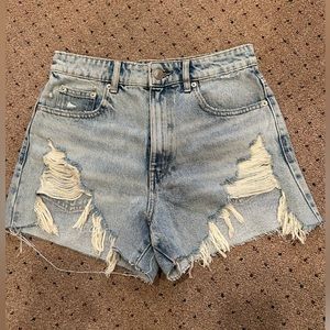 Zara denim shorts